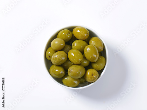 Εκτύπωση καμβά Brine-cured green olives