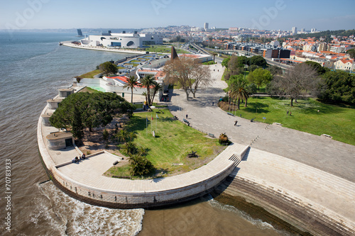 Tagus River Promenade in Lisbon