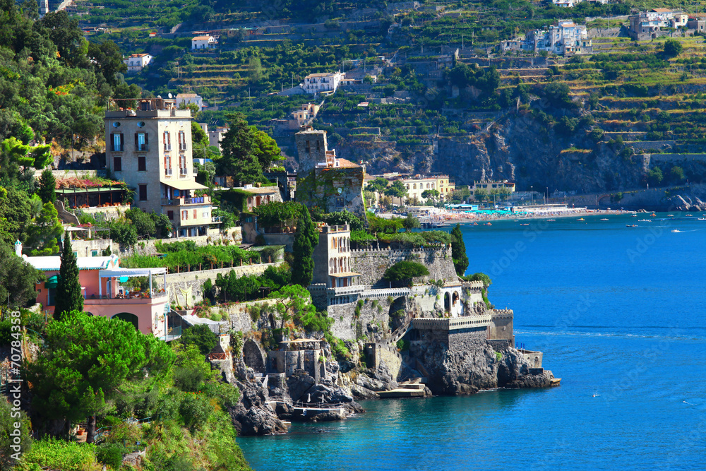 scenic Amalfi coast - Castiglione