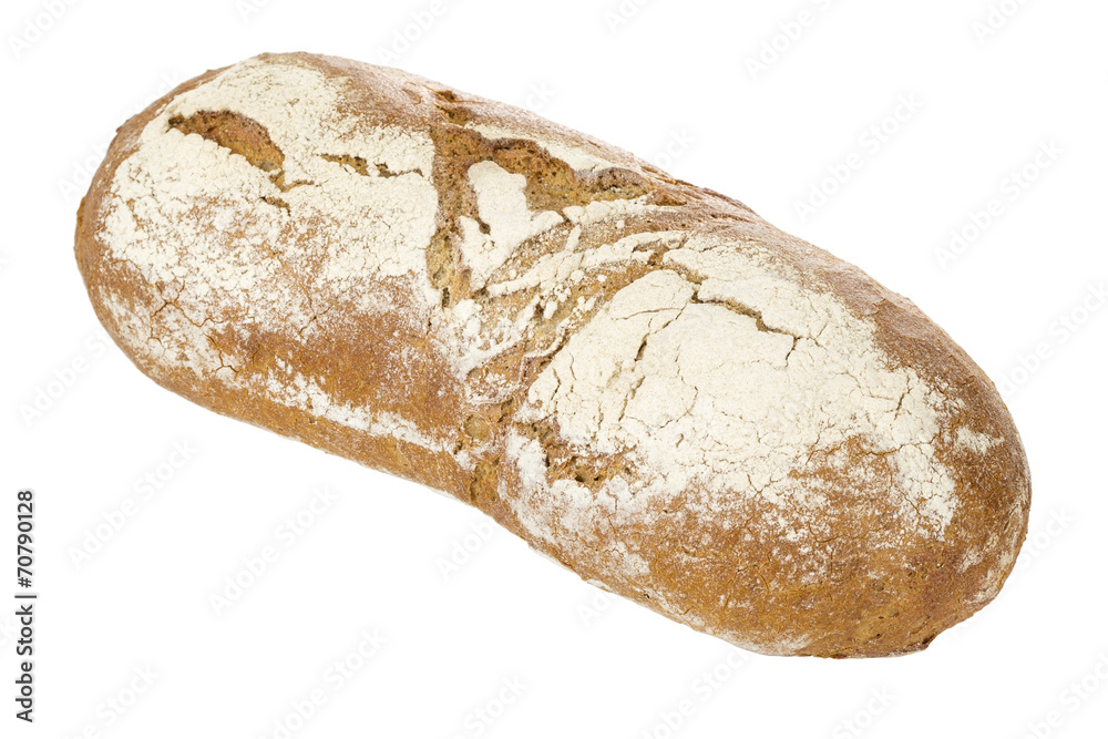 Bread isolated on white Bread isolated on white