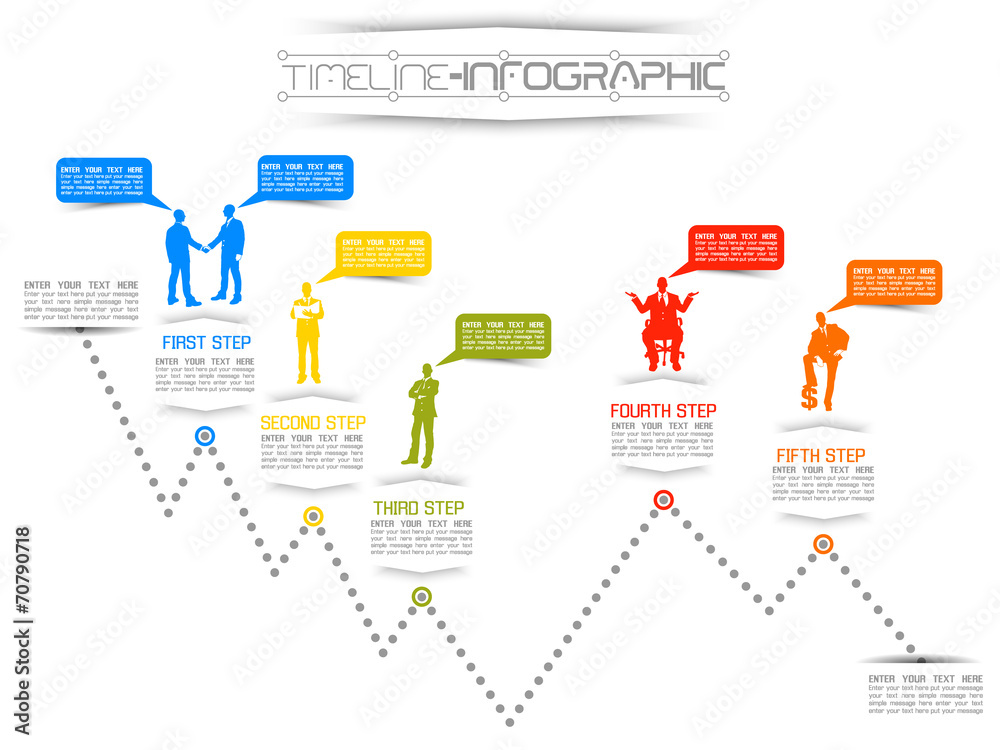 TIMELINE INFOGRAPHIC NEW STYLE  16
