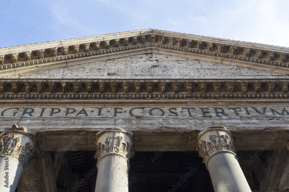 Pantheon in Rome.