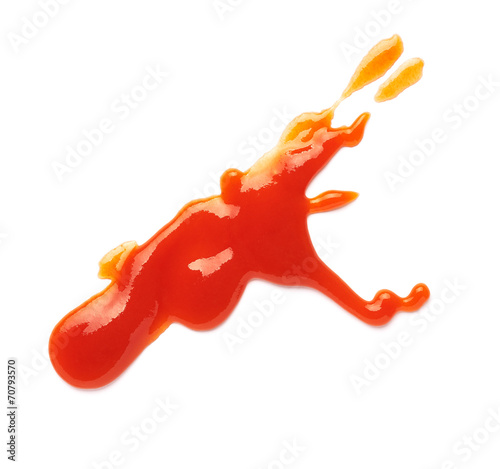 ketchup stain fleck