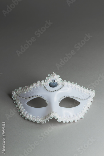White mask
