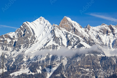 Winter in the alps