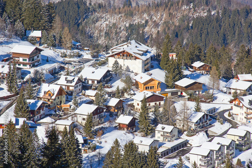 Winter in the alps