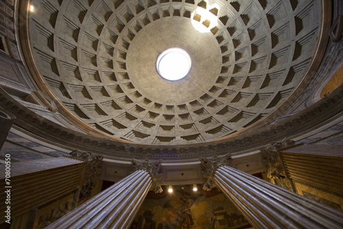 Pantheon Interior in Rome