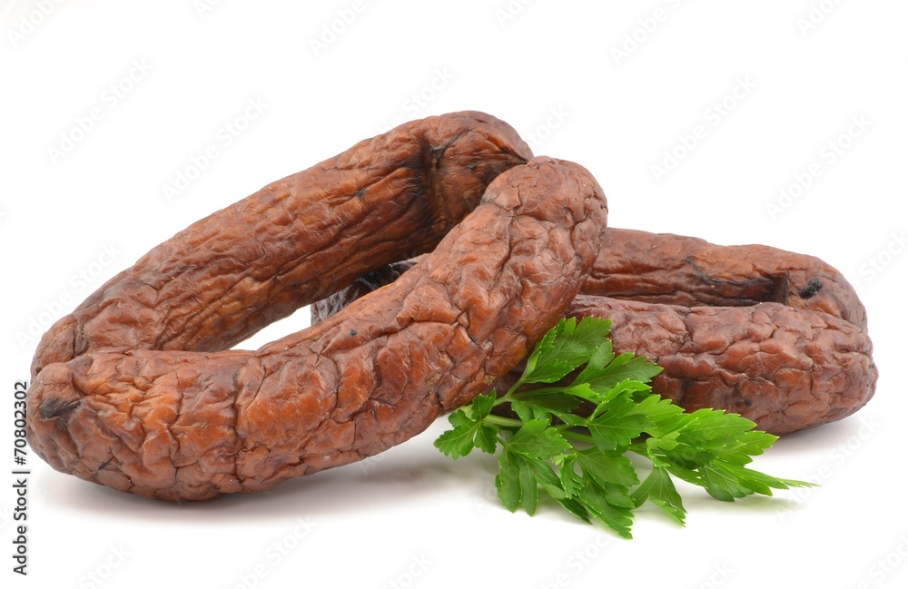slightly dried sausage slightly dried sausage
