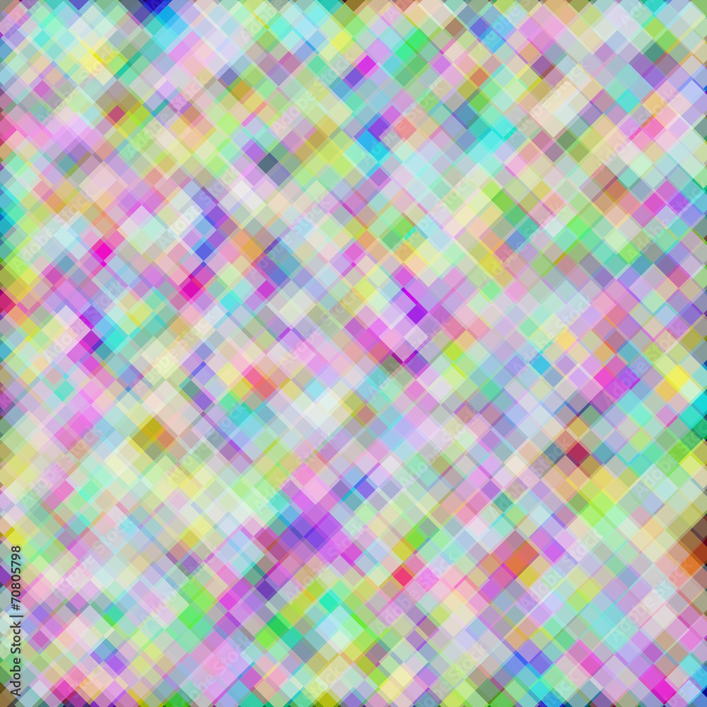 Background with cubes of different colors. Raster Background with cubes of different colors. Raster