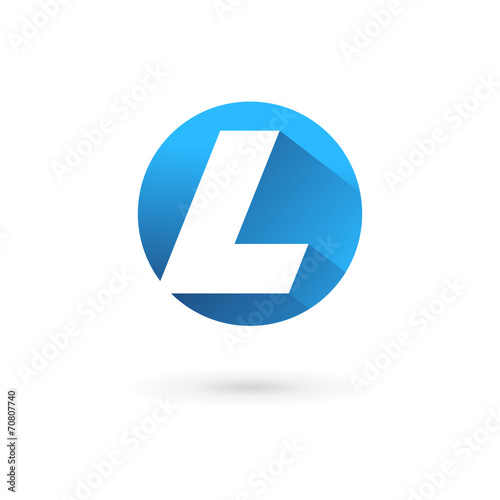 Free Download Letter L logo icon - GFXLoad