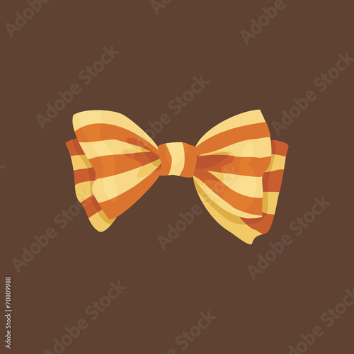 Bow tie isolated on white background