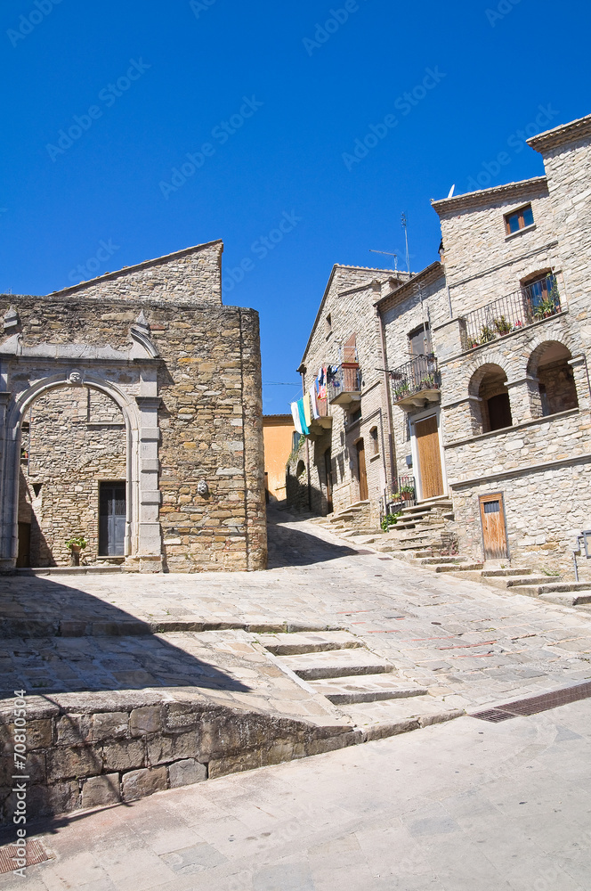 Fototapeta premium Alleyway. Guardia Perticara. Basilicata. Italy.