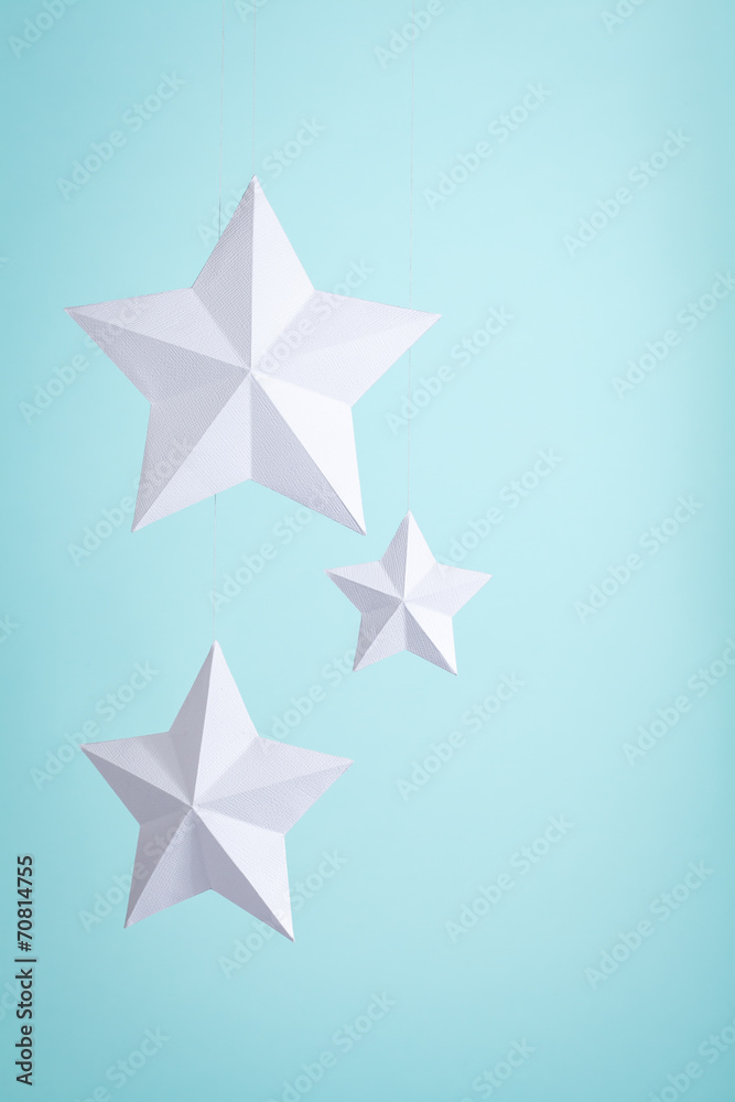 Three Paper Stars Three Paper Stars