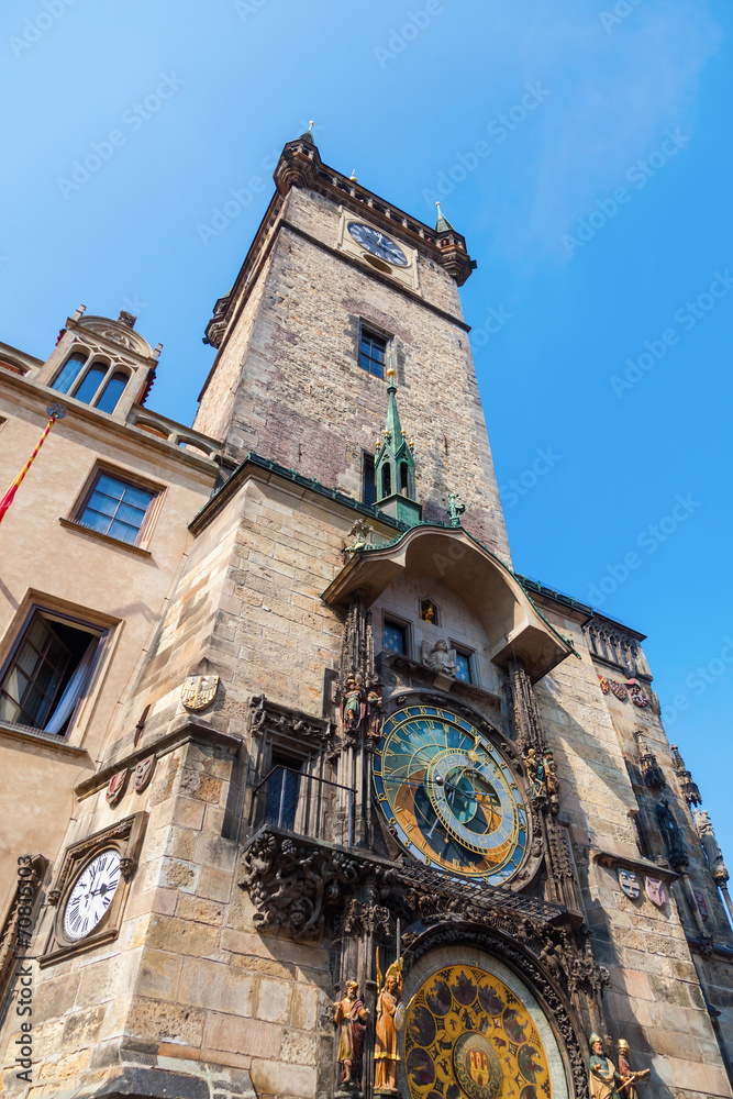 Fototapeta premium Rathausturm in der Prager Altstadt