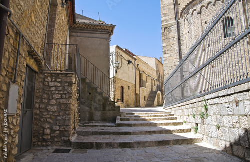 Alleyway. Acerenza. Basilicata. Italy.