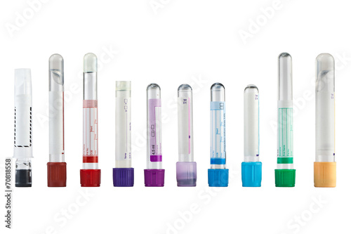 Vacuum test tubes