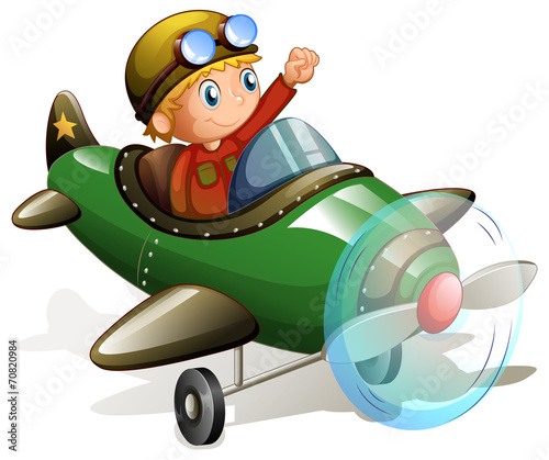 Plane and pilot