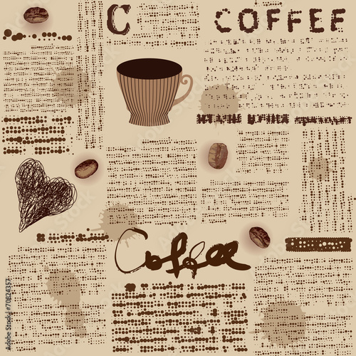 coffee pattern #70824357