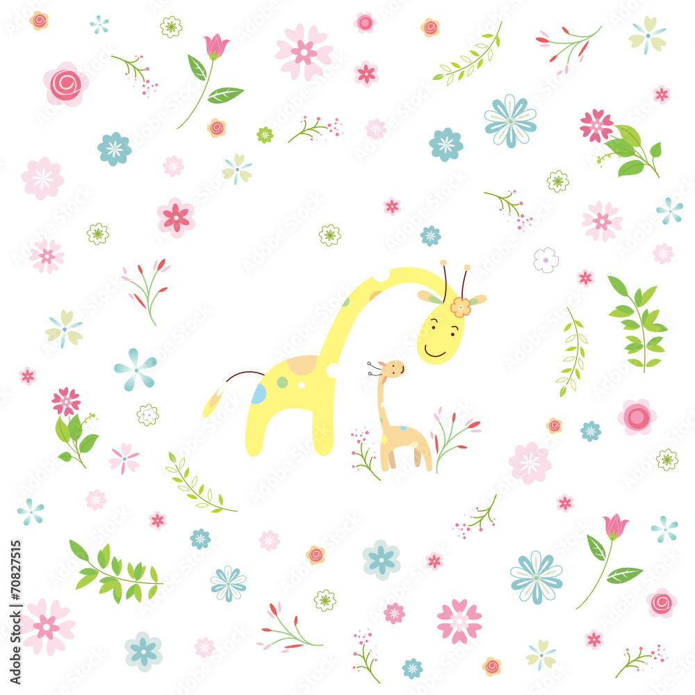 greeting card,cute background