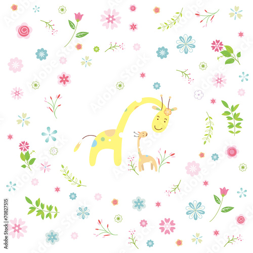 greeting card,cute background