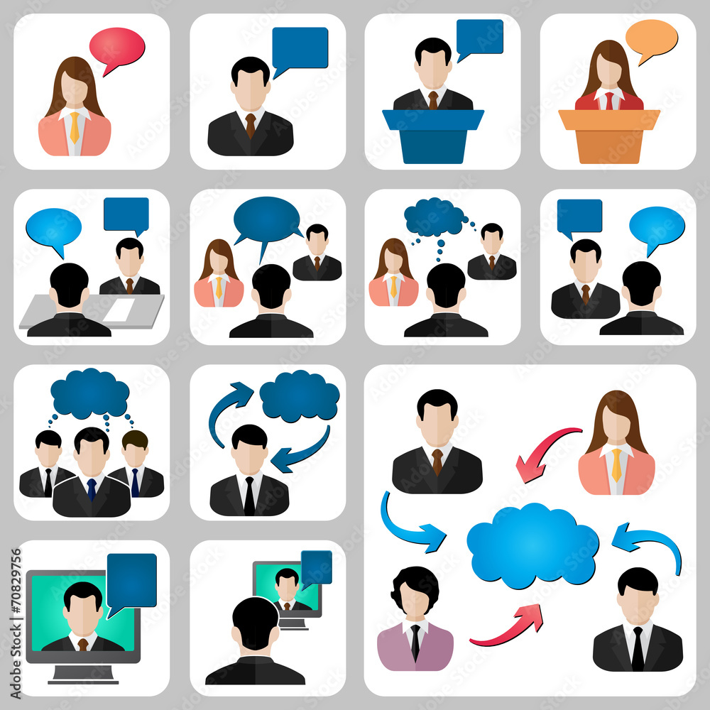 Talk social icon Talk social icon