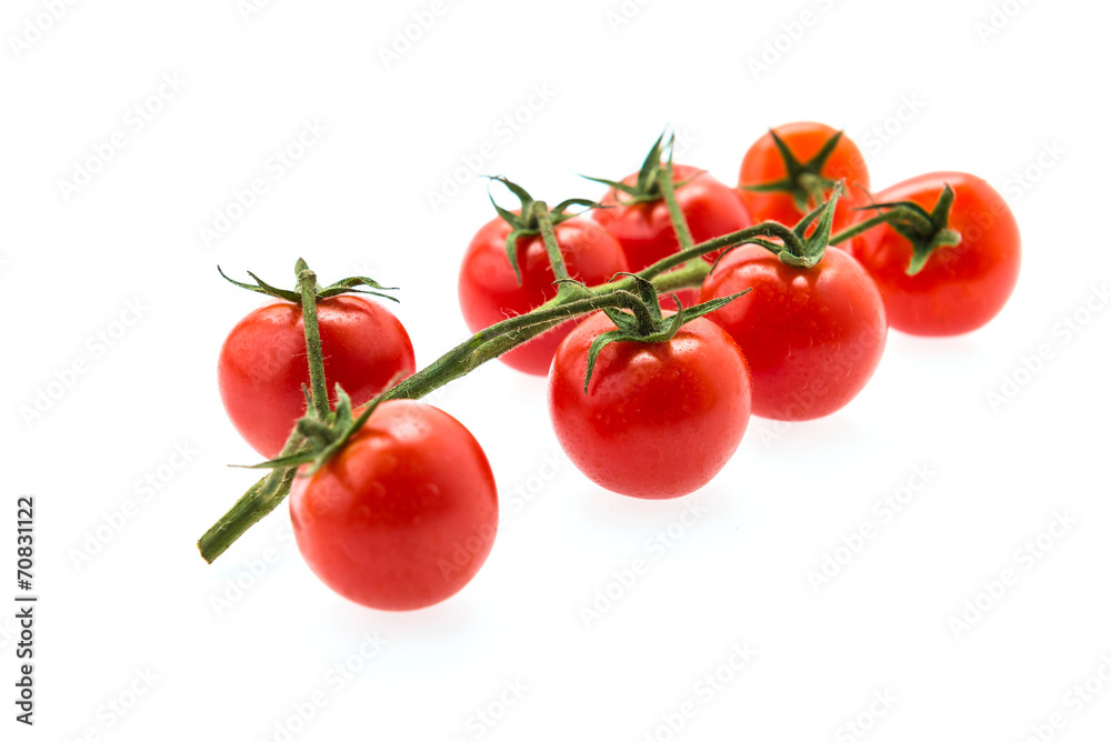 Tomato isolated on white Tomato isolated on white