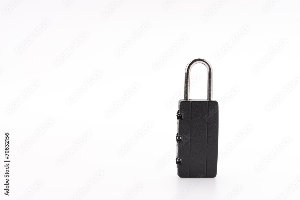 Padlock isolated on white Padlock isolated on white
