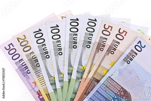 Money,Euro notes