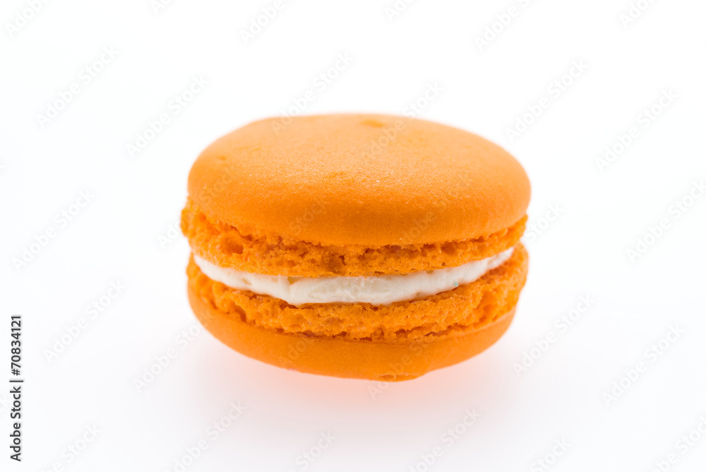 Macaroons isolated on white Macaroons isolated on white