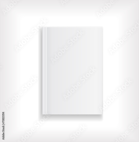 magazine blank cover white