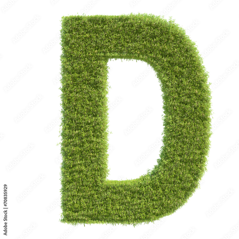 Letter of the grass Letter of the grass