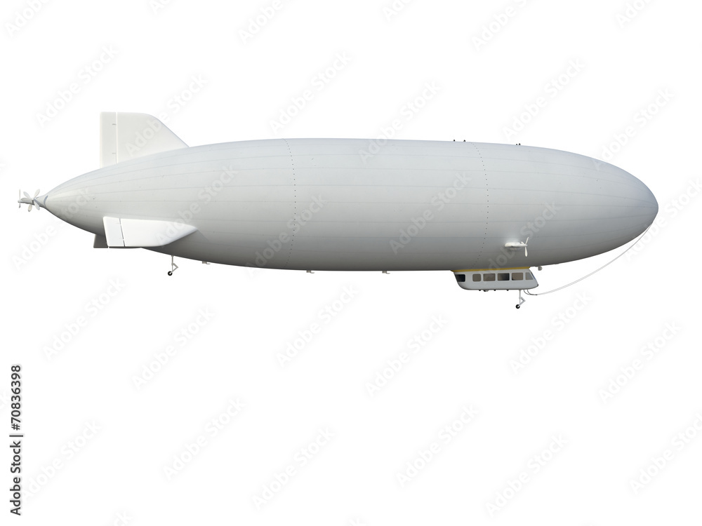 Obraz premium Illustrate of a airship