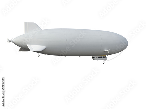 Illustrate of a airship © tai111