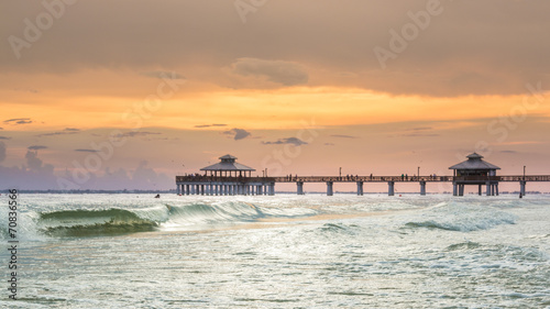 Sunset on Fort Myers Beach