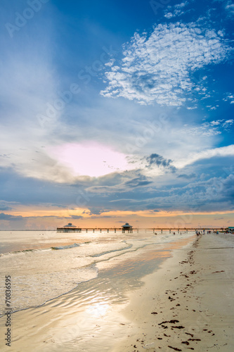 Sunset on Fort Myers Beach