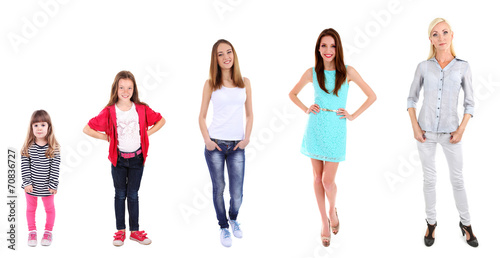 Fotografie Concept of growing up