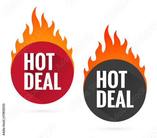 Hot price labels
