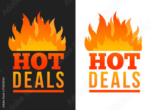 Hot price labels