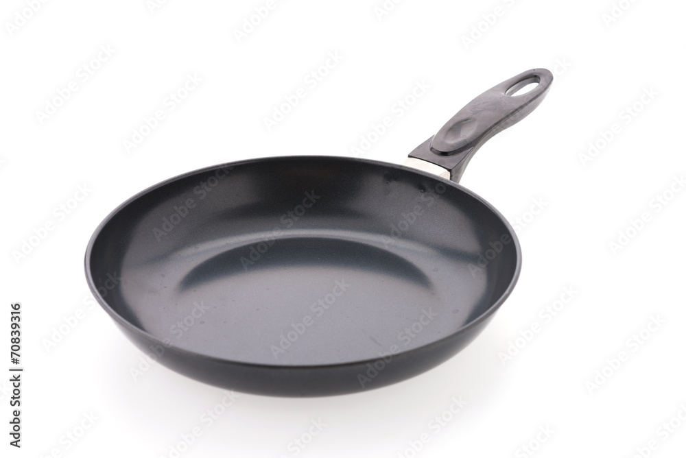 Iron pan isolated on white background Iron pan isolated on white background
