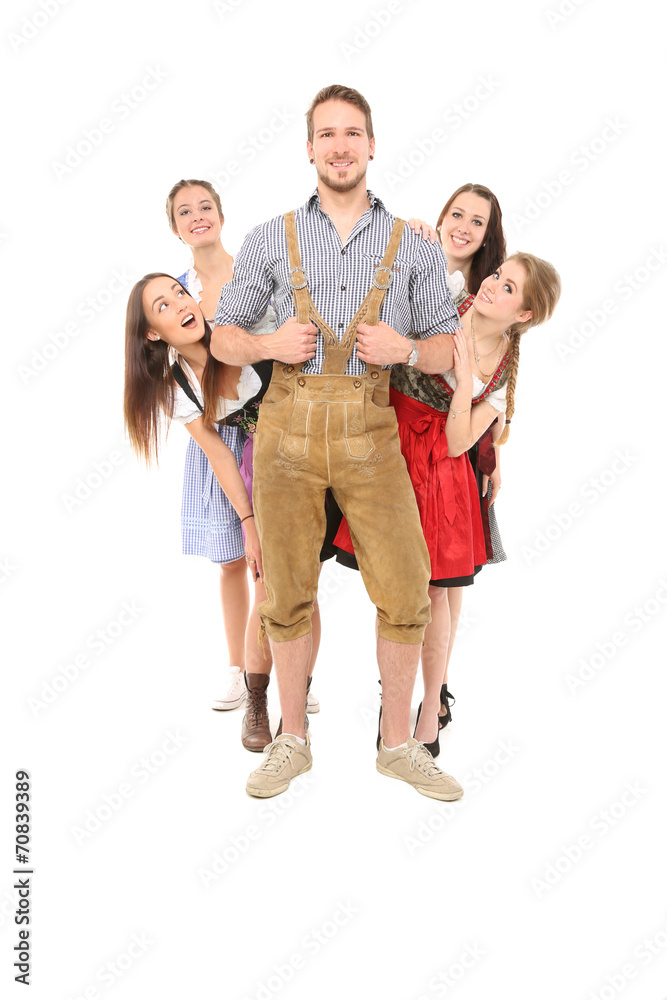 Fototapeta premium Bayrische Gruppe