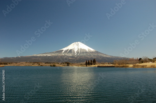 田貫湖からの富士山