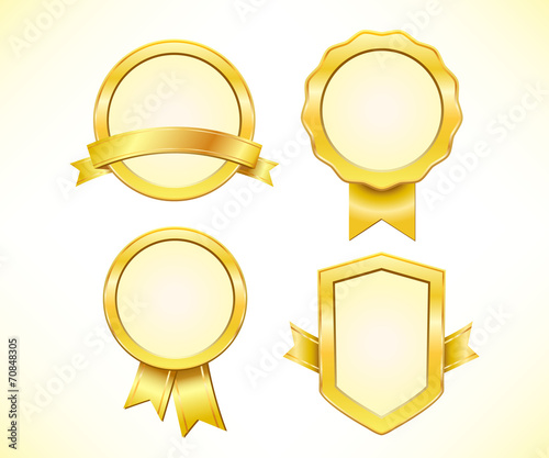 Golden labels set vector