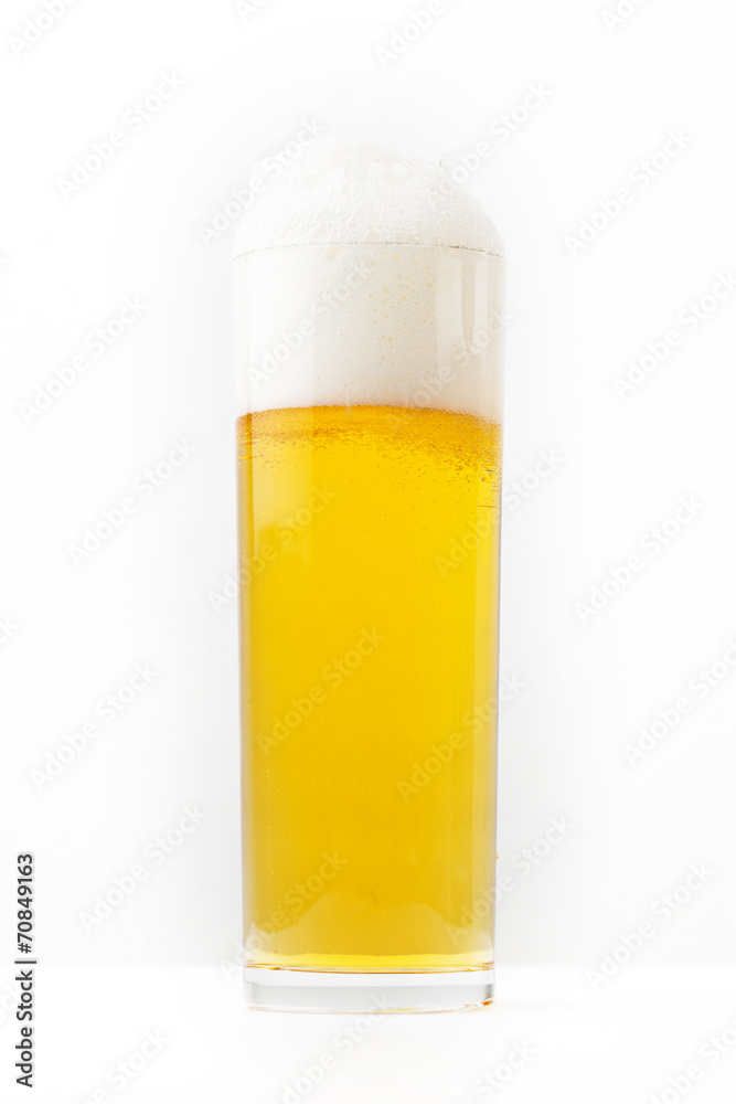 Kölschglas mit Schaum