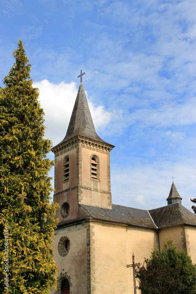 Eglise de Saint-Bonnet-l'Efantier (Corrèze)