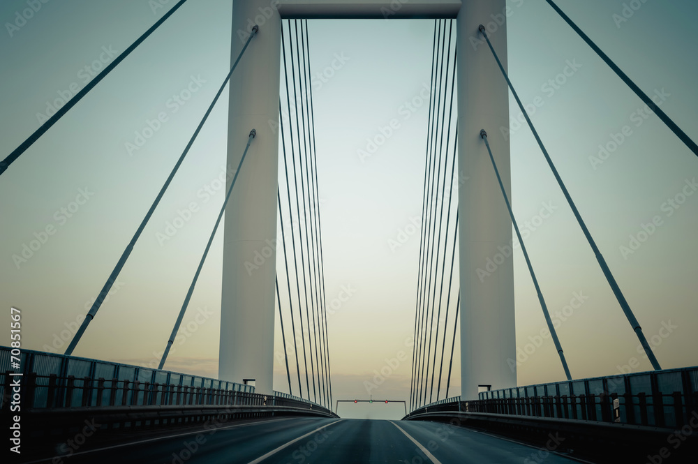 Germany, Mecklenburg-Western Pomerania, Ruegen bridge Germany, Mecklenburg-Western Pomerania, Ruegen bridge