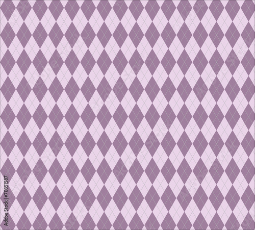 Argyle purple seamless repeating pattern for backgrounds