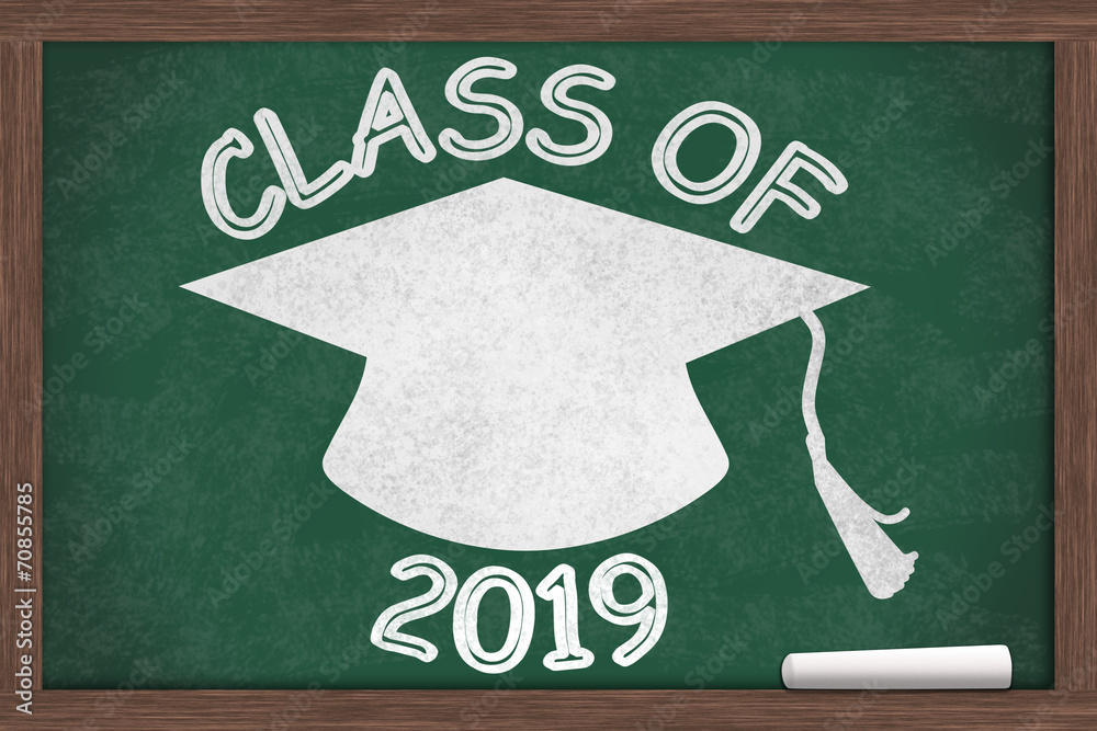 Class of 2019 Message Stock Photo | Adobe Stock