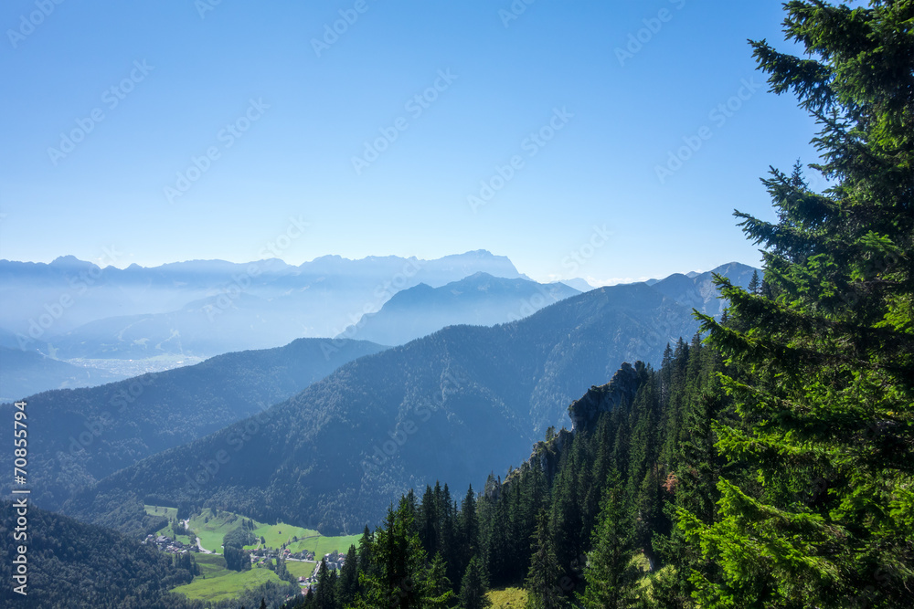view from the Laber mountain