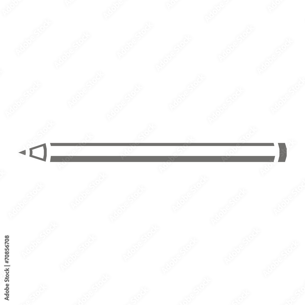 Fototapeta premium Icono lápiz FB