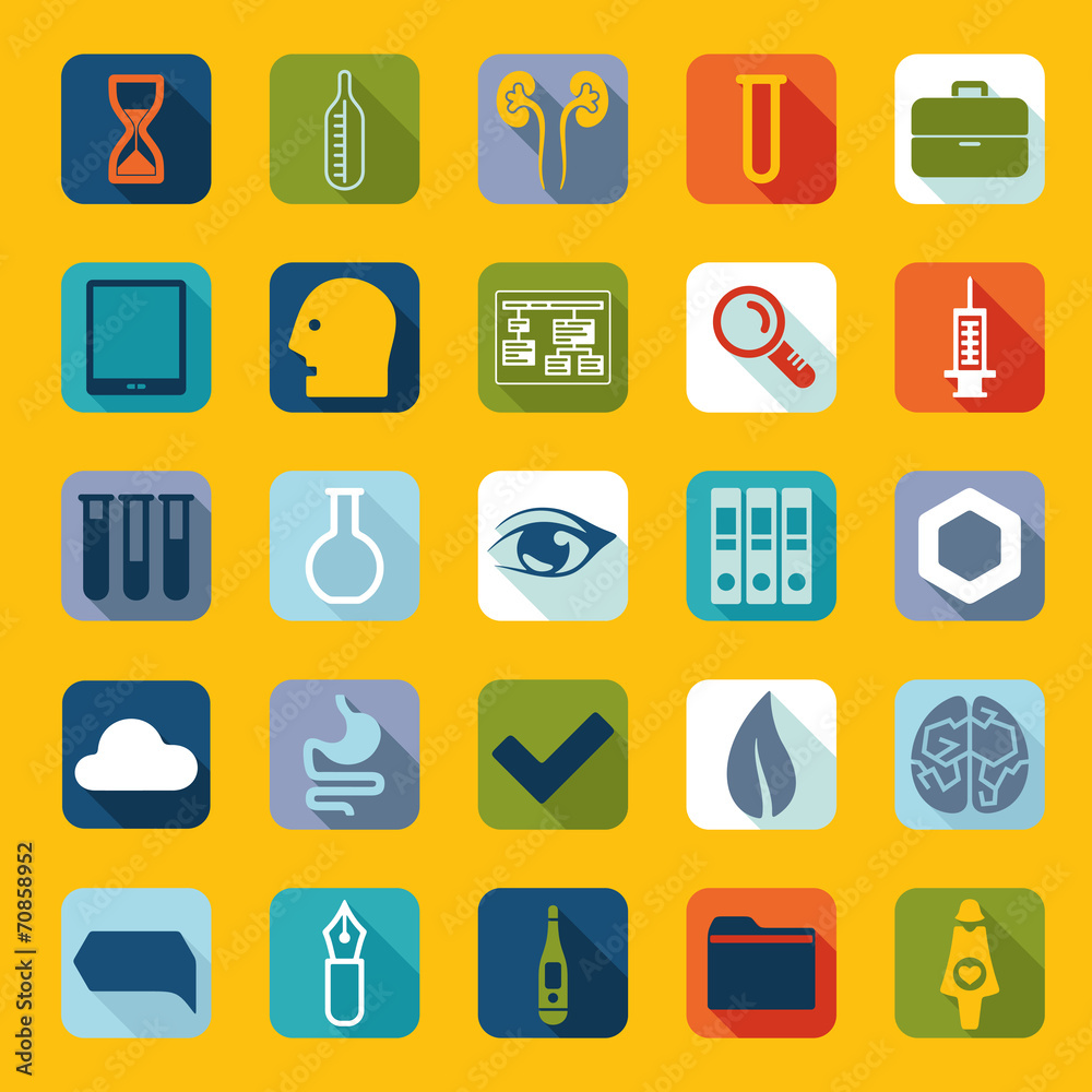 Set of medical icons Set of medical icons